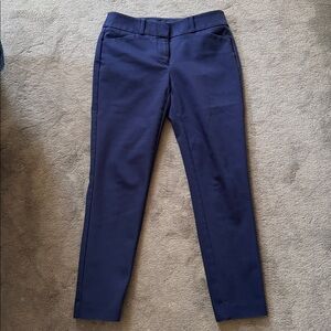 LOFT, Julie Skinny, Navy Blue Pants